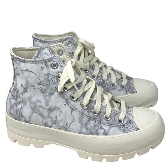 Converse Chuck Taylor All Star Lugged High Top Platform Gray Women  Size A02032C - Picture 2 of 9